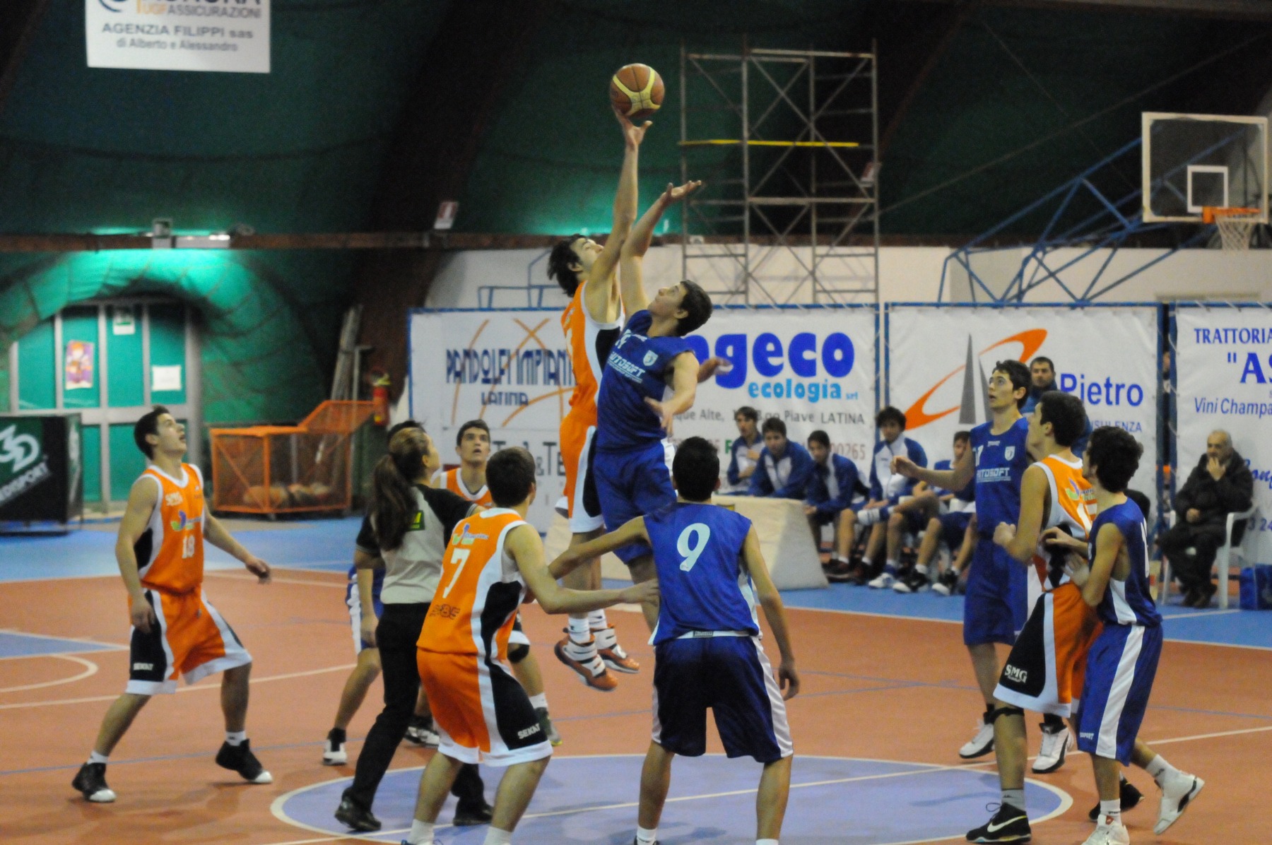 SMG Latina</span> vs. <span>Basket Scauri     